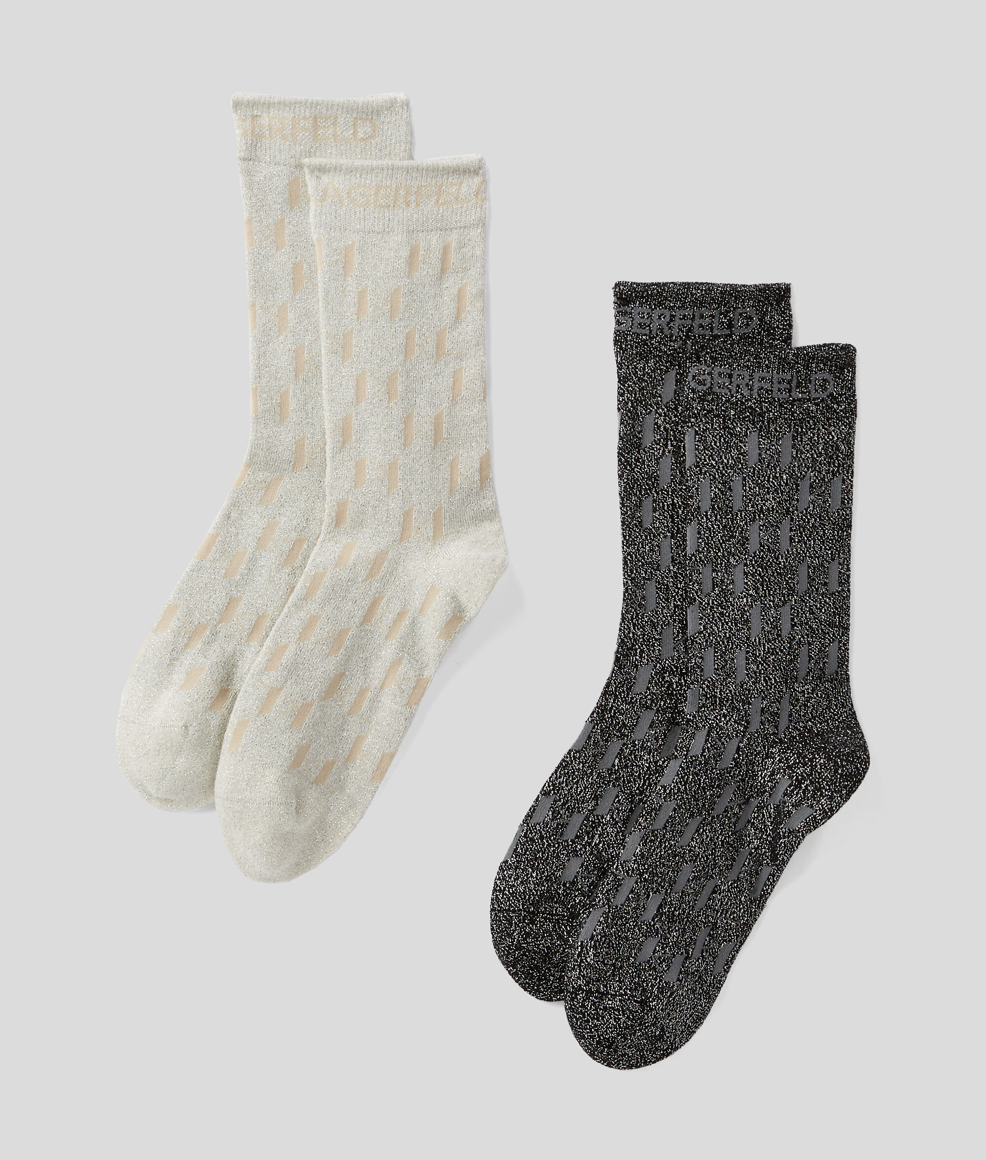 (image for) Charming KL Monogram Socks – 2 Pack